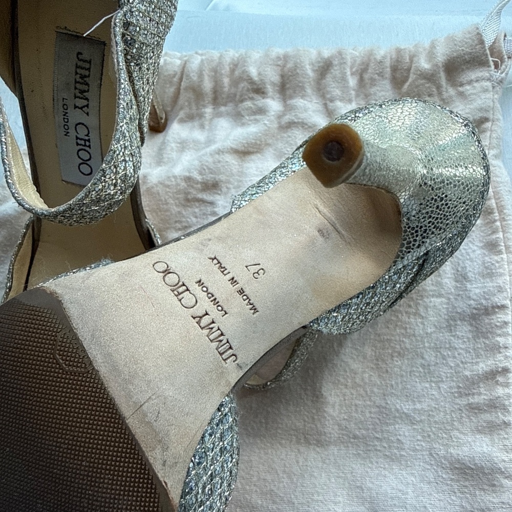 Jimmy choo AUTHENTIC sandals , size EU 37 or USA 7 - Picture 5 of 10